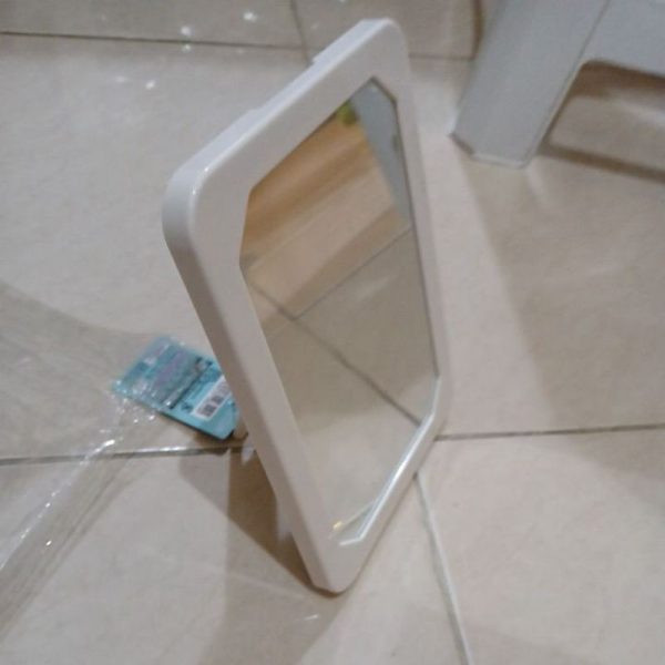 DAISO hang or stand mirror kaca cermin rias di meja TC-0788