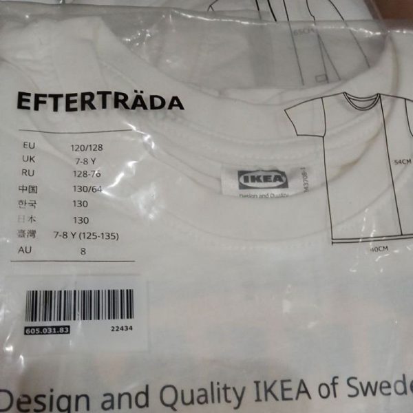 IKEA EFTERTRADA kaos oblong anak anak limited edisi 120/128 - Image 2