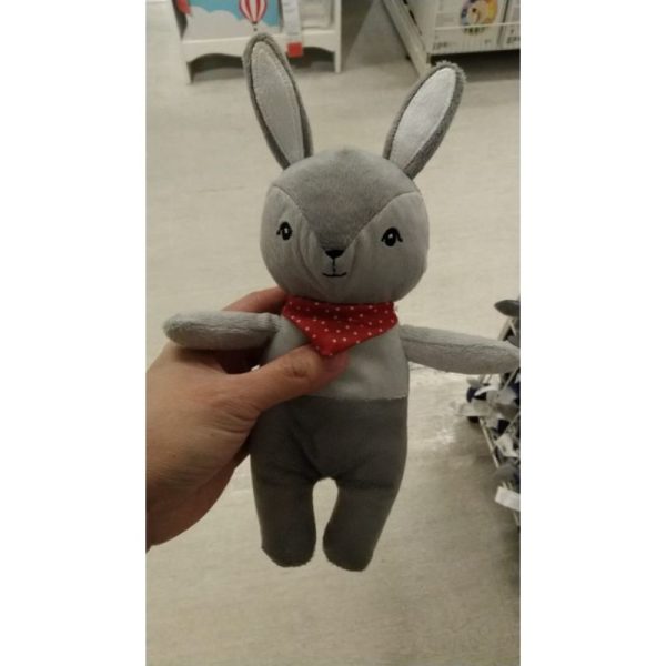 IKEA GULLIGAST boneka kelinci kecil berdecit boneka tekan bunyi TC-0736