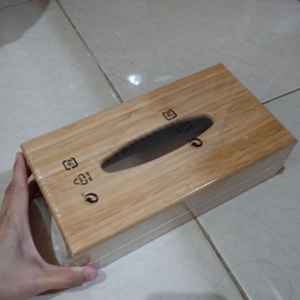 IKEA BONDLIAN kotak tisu bahan bambu tisue box estetik TC-0482