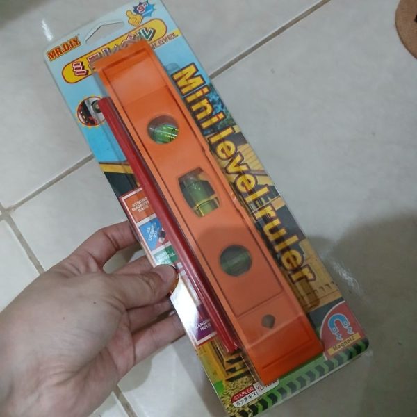 Mini level ruler murah penggaris ukur lantai