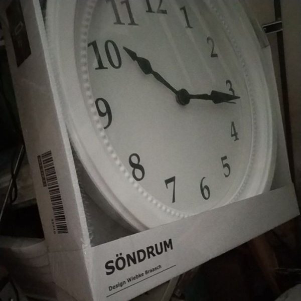 IKEA SONDRUM jam dinding besar 35cm tidak berisik wallclock TC-1318 - Image 2