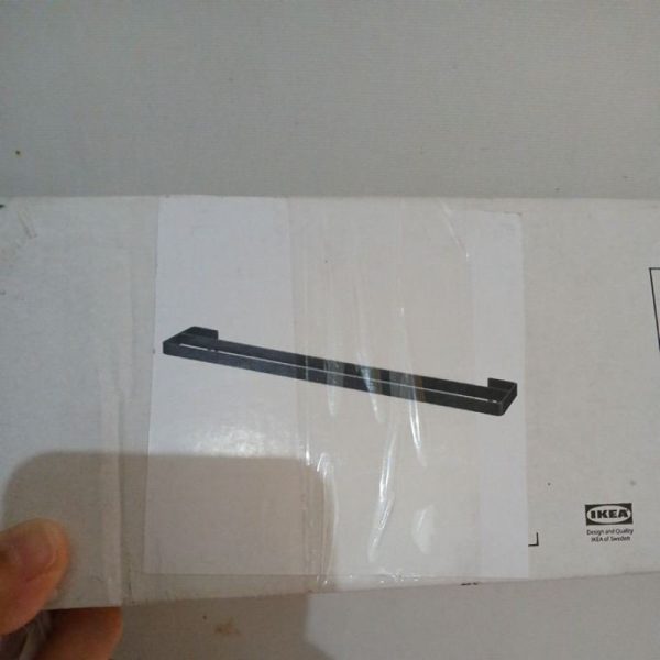 IKEA SKOGSVIKEN gantungan handuk tempel dinding 2 baris towel rack 60 cm TC-0112 - Image 2