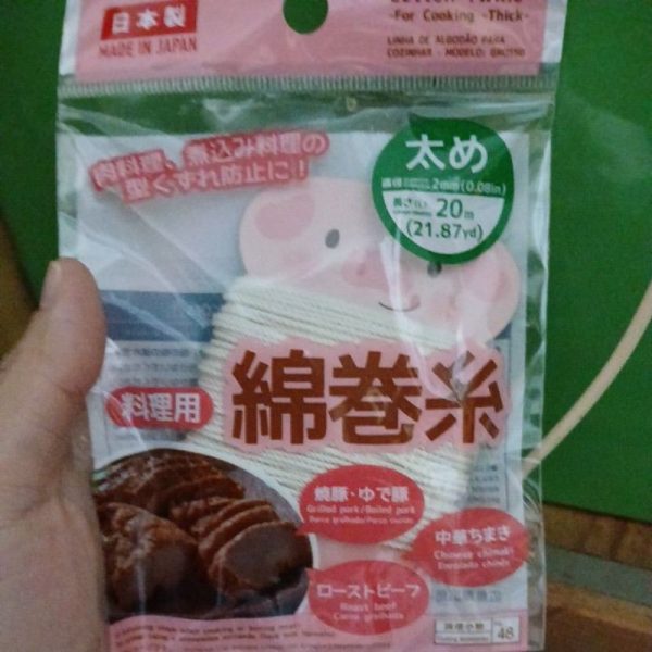 DAISO cotton cooking string 20mx2mm tali ikat daging tali adonan kue roti TC-0254