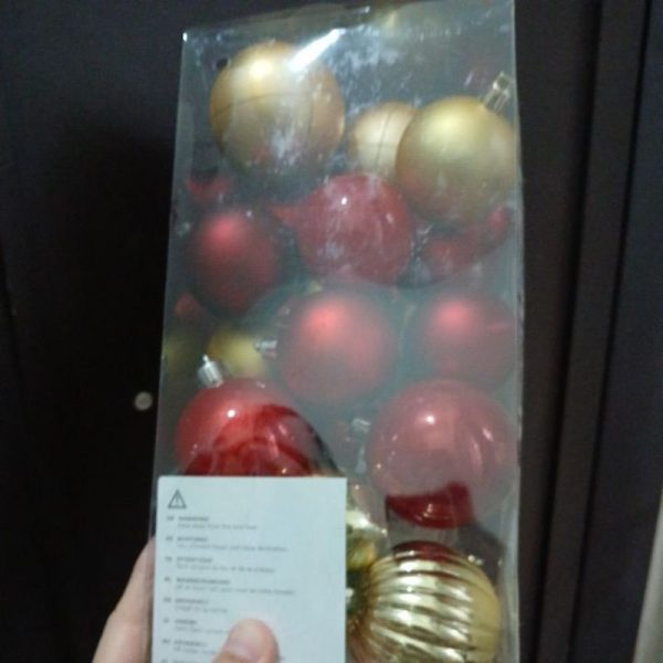 IKEA gantungan bola natal early christmas hanging tree 32pc TC-0038 - Image 4