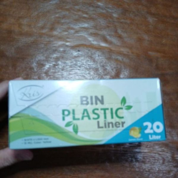 Kris Ace Bin plastic liner plastik sampah besar aroma lemon 20L isi 25pc - Image 2