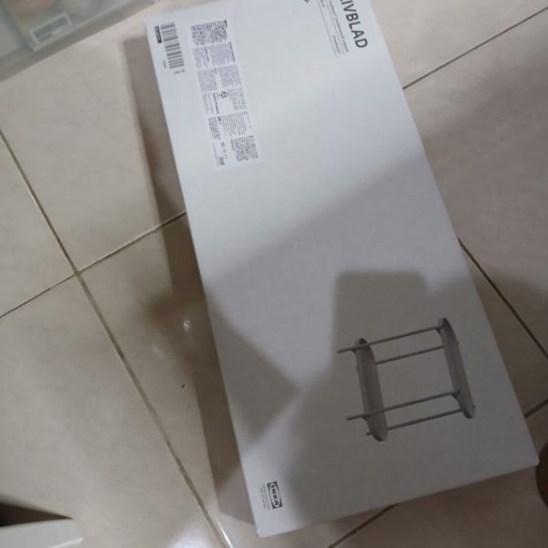 IKEA OLIVBLAD stand tanaman 2 susun bahan baja coffee table rak kecil penyimpanan barang - Image 2