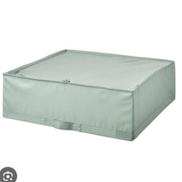 IKEA STUK kotak box dengan resleting ukuran jumbo penyimpanan baju selimut bawah ranjang 71 x 51 x 18 cm TC-0005 - Image 4