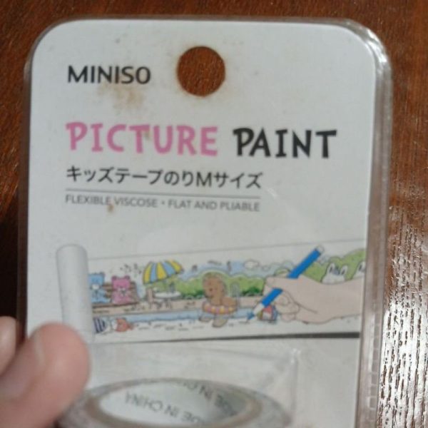 MINISO picture paint 400mm rol kertas mewarnai - Image 3