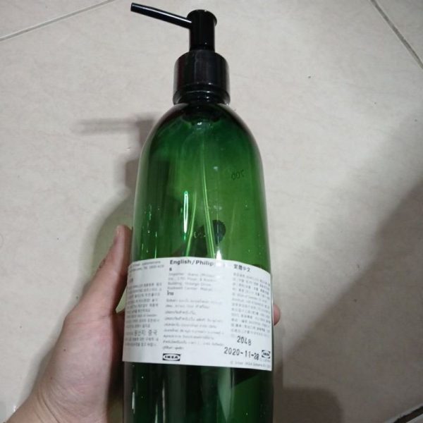 IKEA BORSTAD Dispenser tempat sabun cair ukuran jumbo 750ml - Image 3